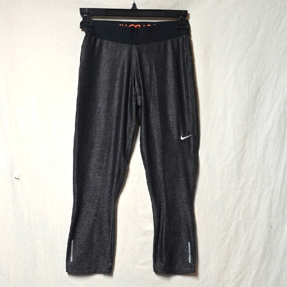 Womens Nike Charcoal Gray Dri Fit Performance Yoga Leggings Size Xs - Picture 1 of 7